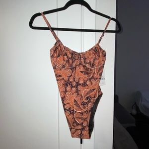 Faithful the Brand - Paisley swimsuit - Size 4